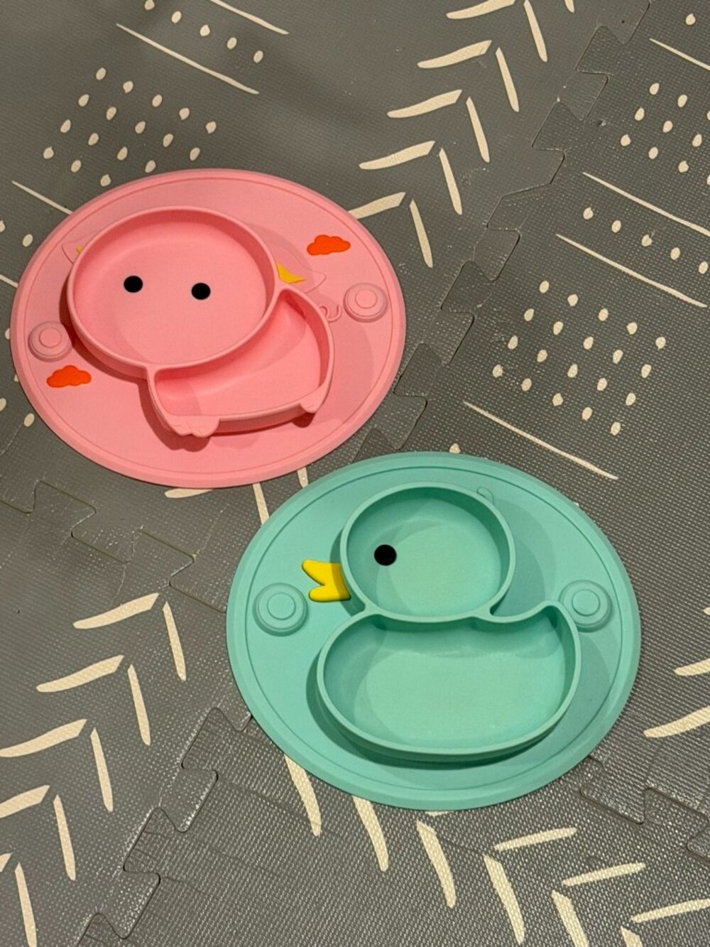 Mint. Plates for Toddler. 2 piece set.
